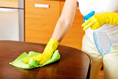Reviewing details during a carpet cleaners complaints procedure